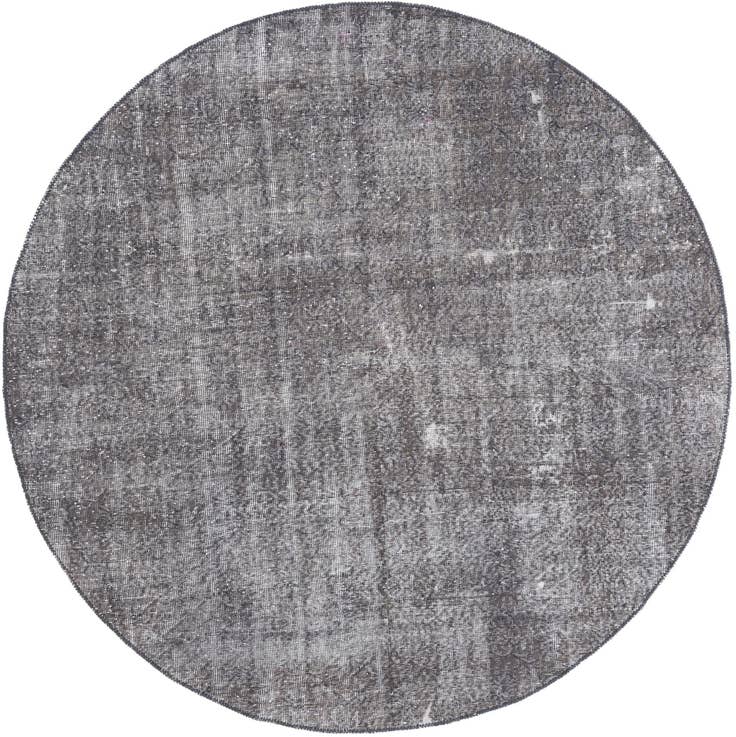 Detail image of 6' 11 x 6' 11 Ultra Vintage Wool Octagon Rug