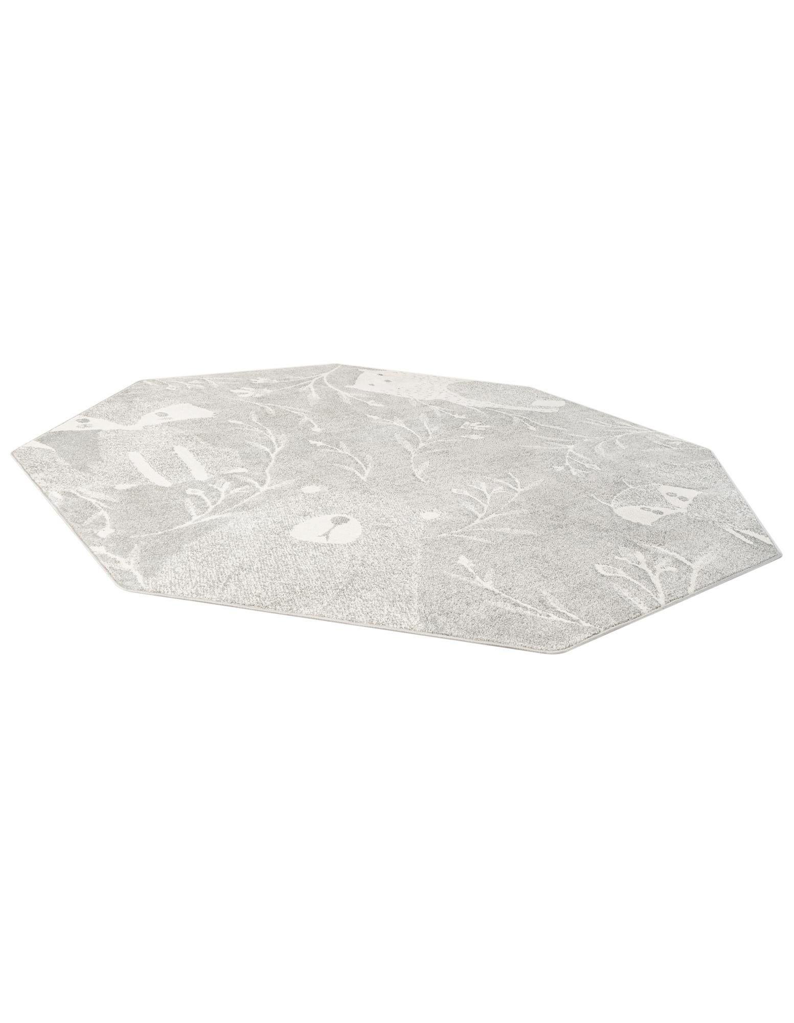 7' 10 x 7' 10 Whimsy Kids Octagon Rug