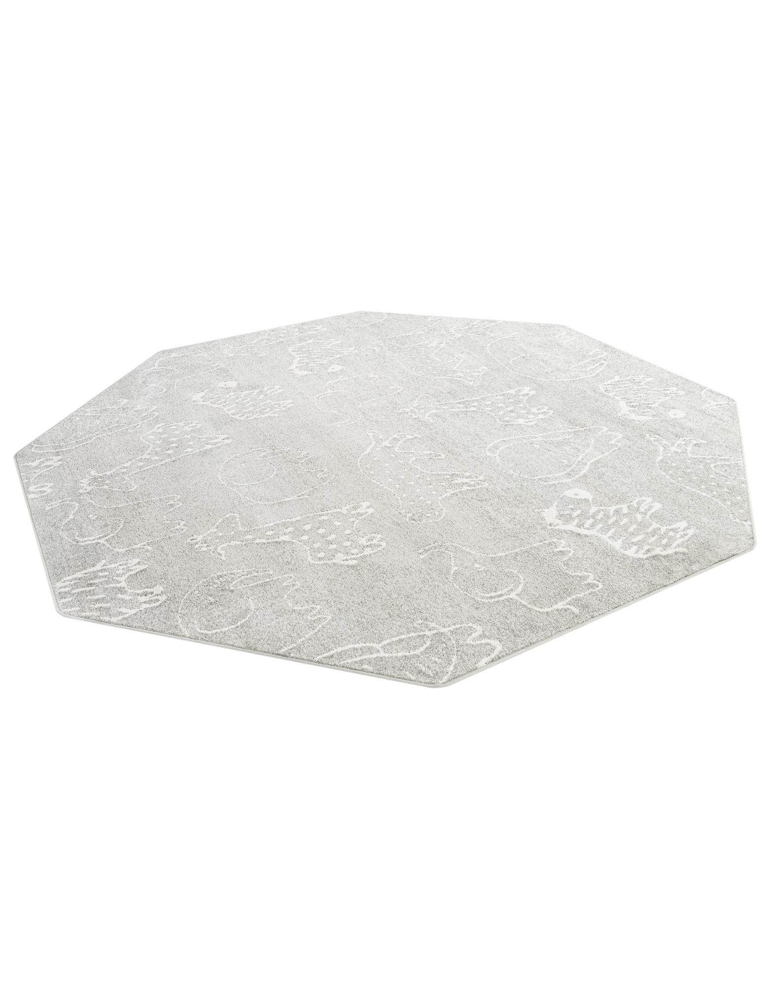 7' 10 x 7' 10 Whimsy Kids Octagon Rug