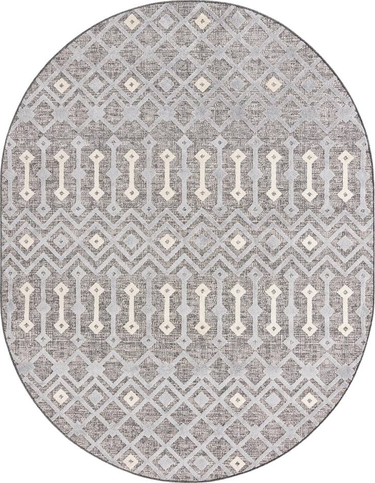 Detail image of 7' 10 x 10' Arlo Oval Rug