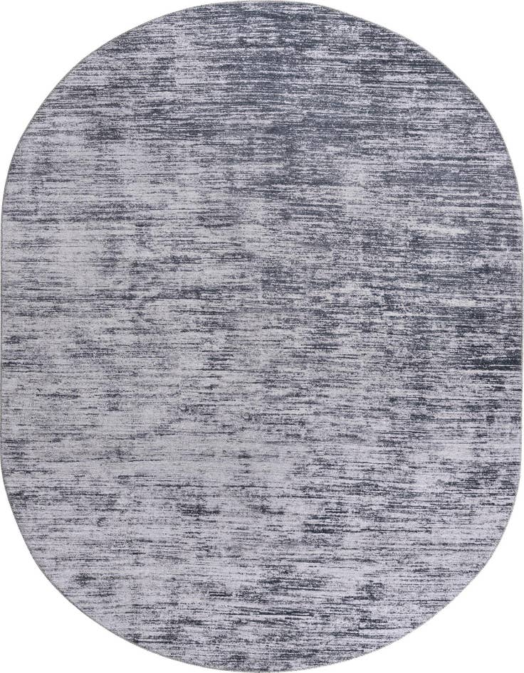 Detail image of 7' 6 x 10' 6 Asha Oval Rug