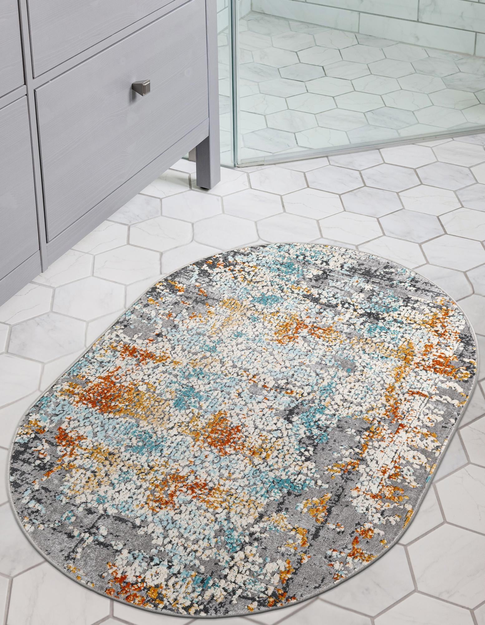 3' 7 x 5' 3 Budapest Oval Rug