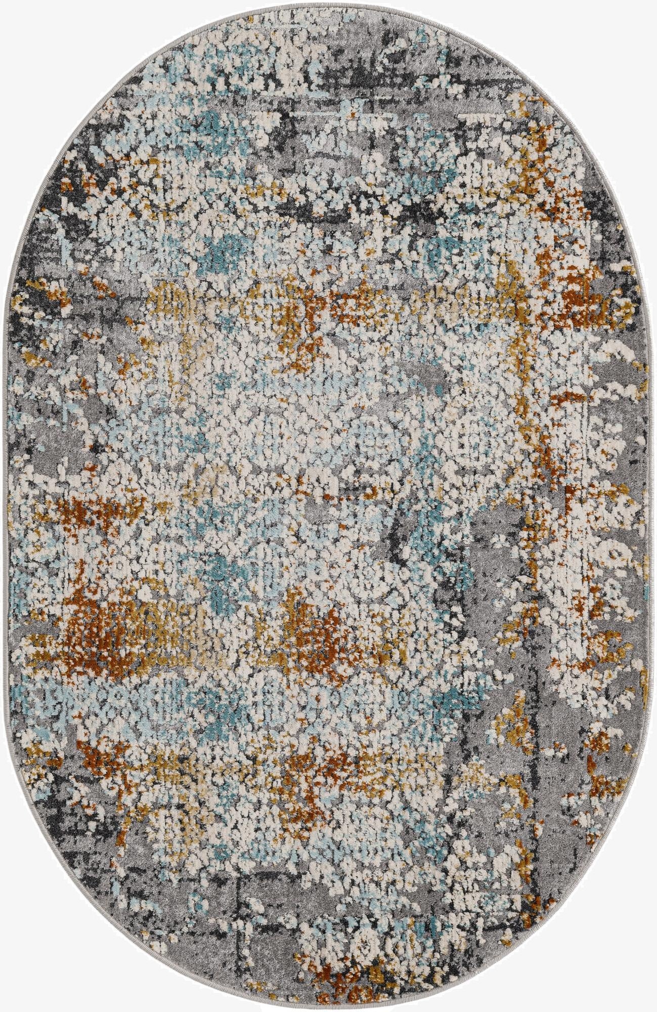 3' 7 x 5' 3 Budapest Oval Rug