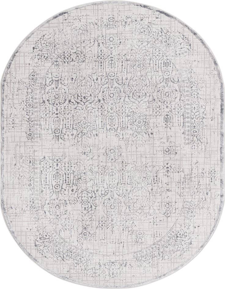 Detail image of 5' 3 x 8' Chesterfield Oval Rug