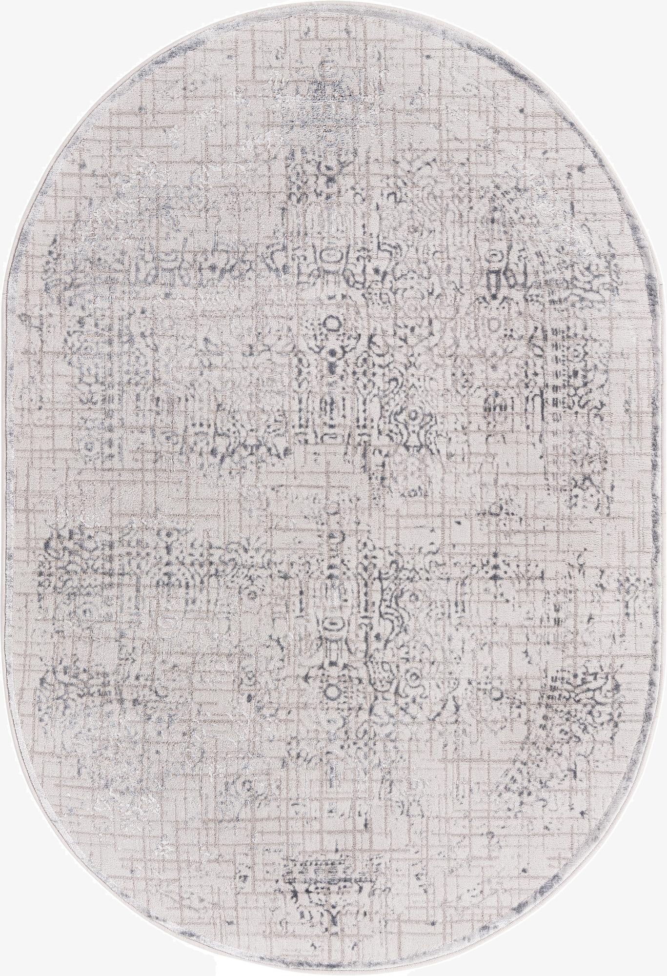 4' x 6' Chesterfield Oval Rug