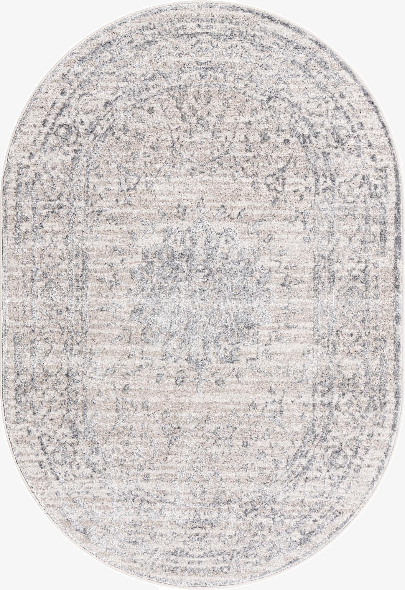 4' x 6' Chesterfield Oval Rug