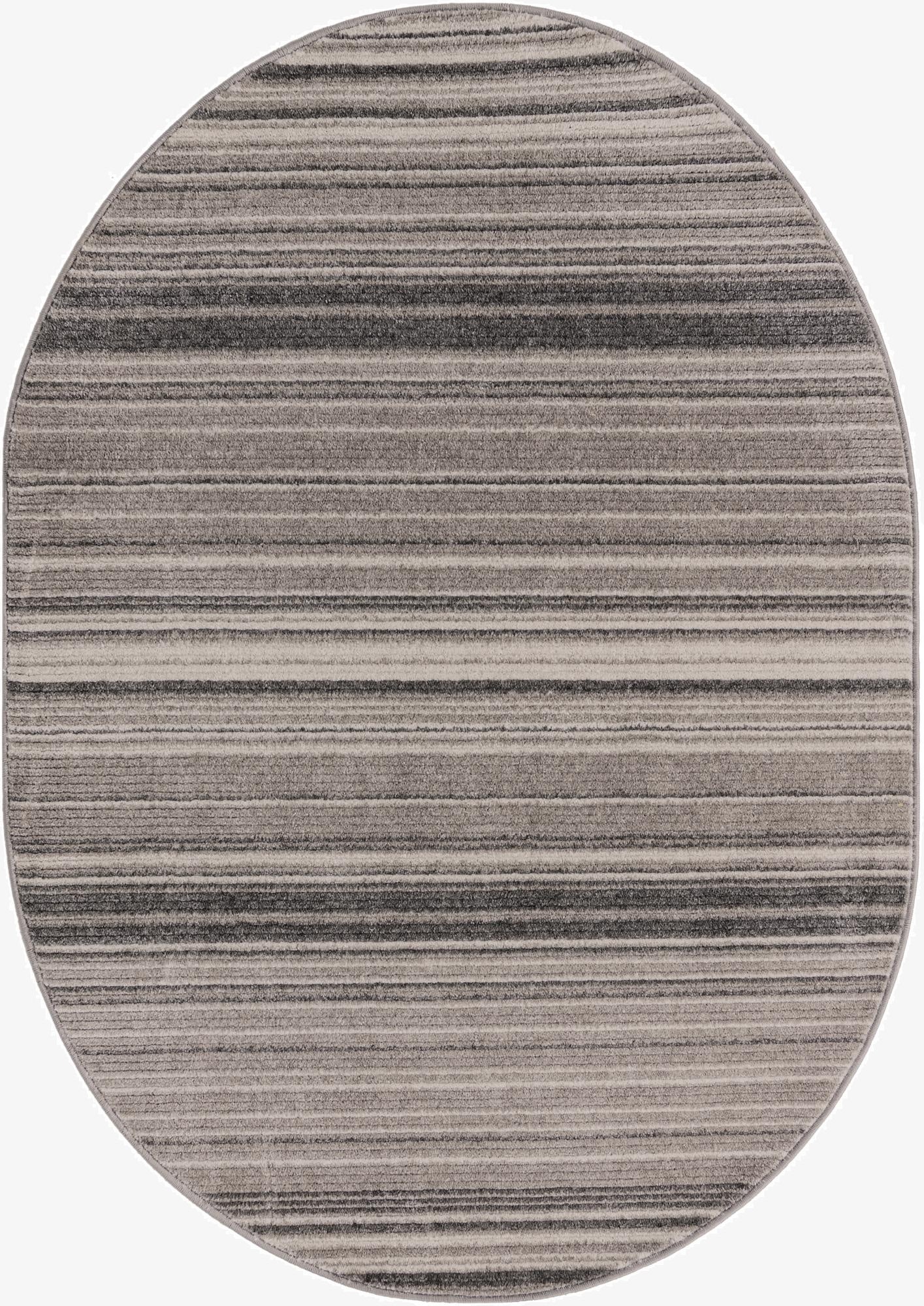 4' x 6' 3 Gemstone Oval Rug