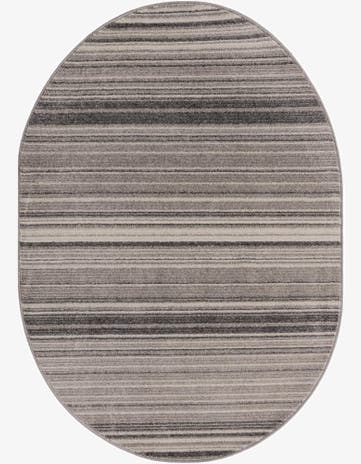 4' x 6' 3 Gemstone Oval Rug