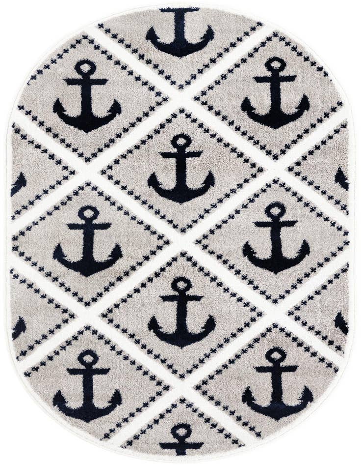 Detail image of 3' 3 x 5' 3 Metropolis Oval Rug