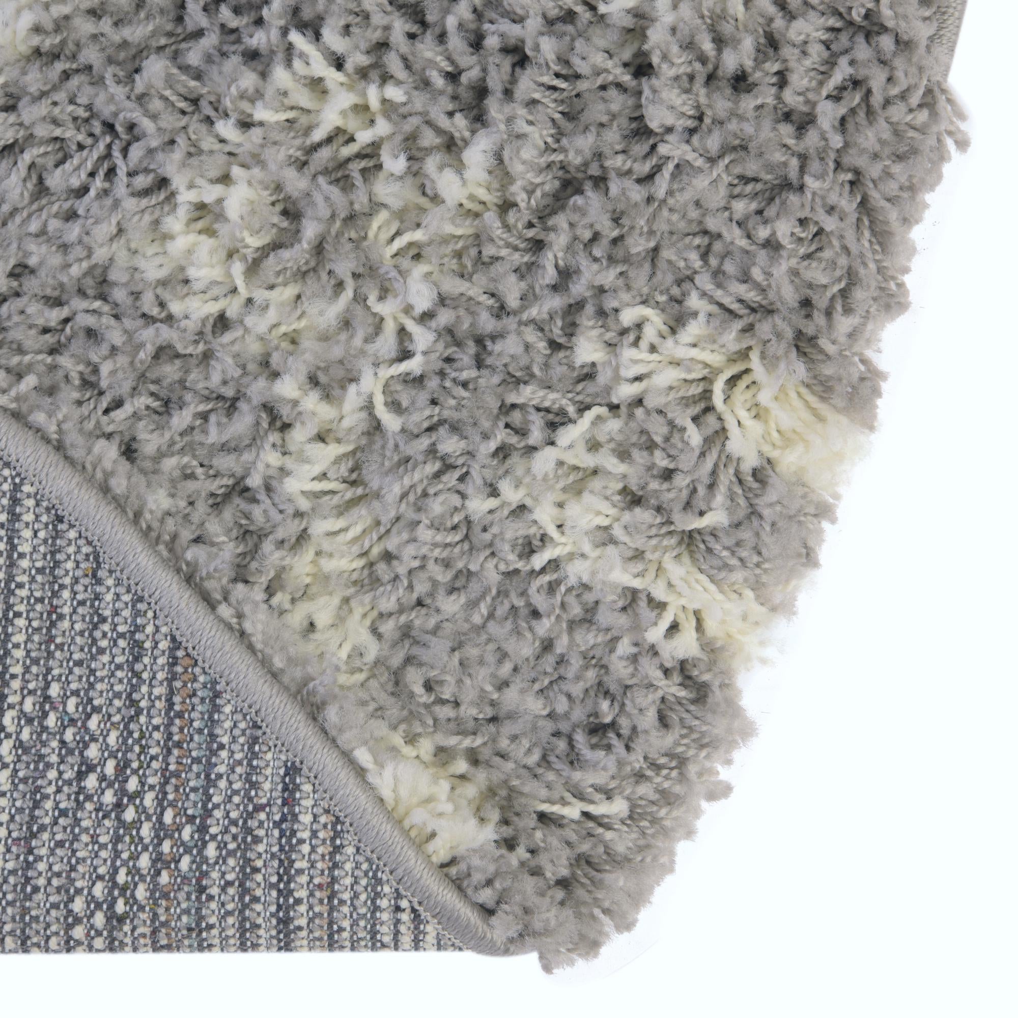 5' 3 x 8' Moroccan Trellis Shag Oval Rug