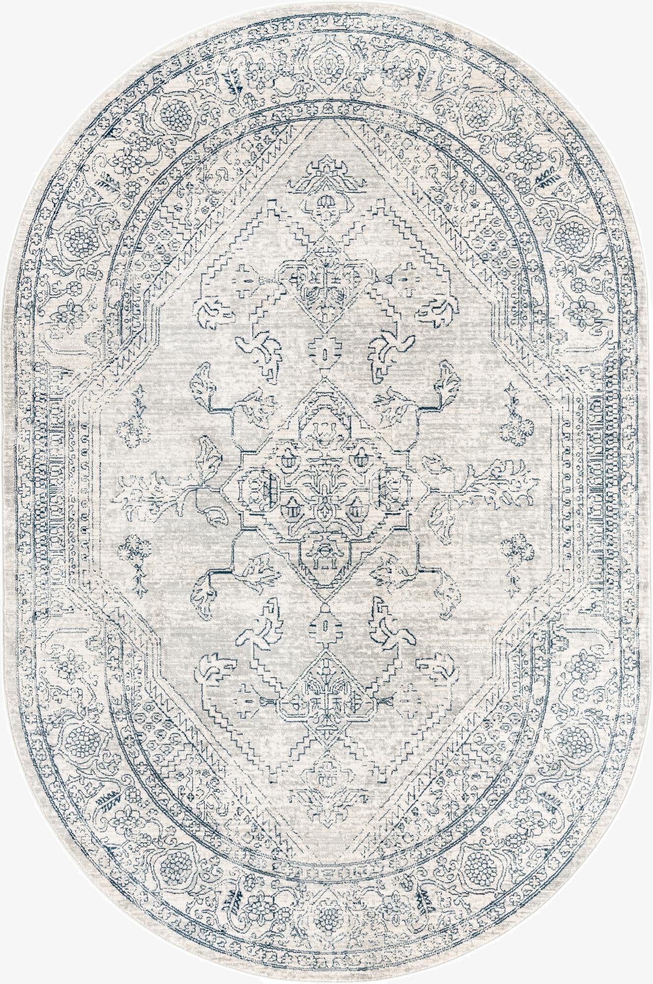 5' 3 x 8' Newport Oval Rug