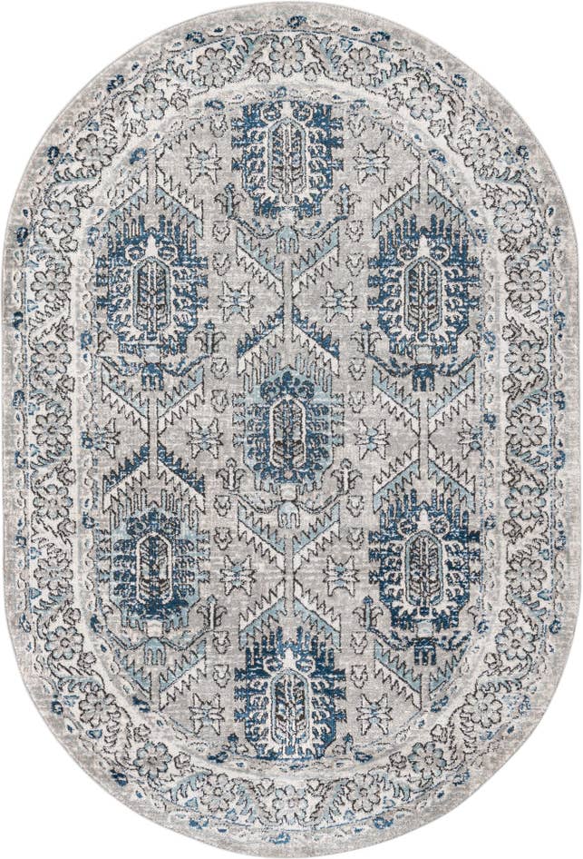 Detail image of 5' 3 x 8' Nyla Oval Rug