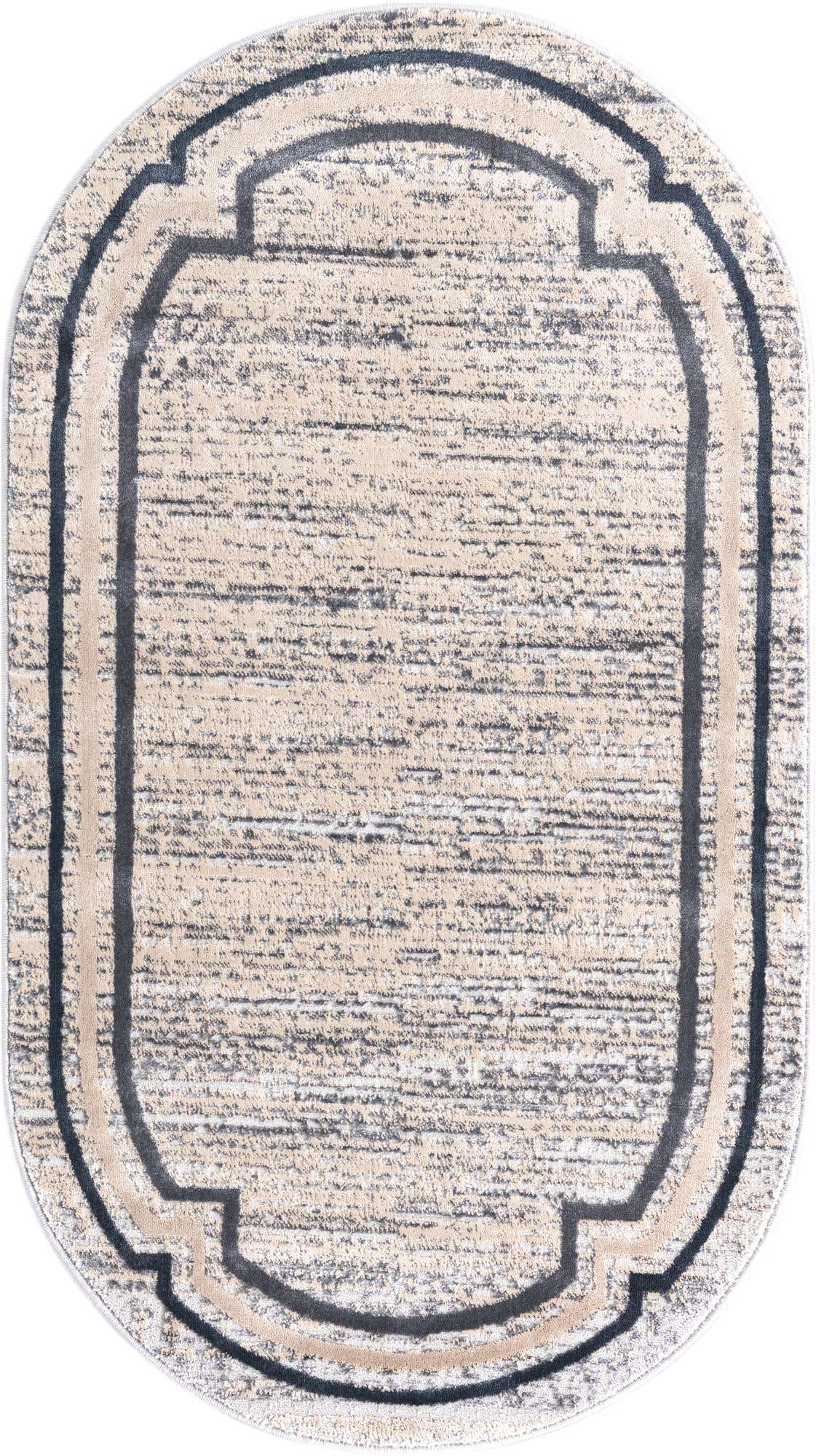 3' x 5' 3 Oasis Oval Rug