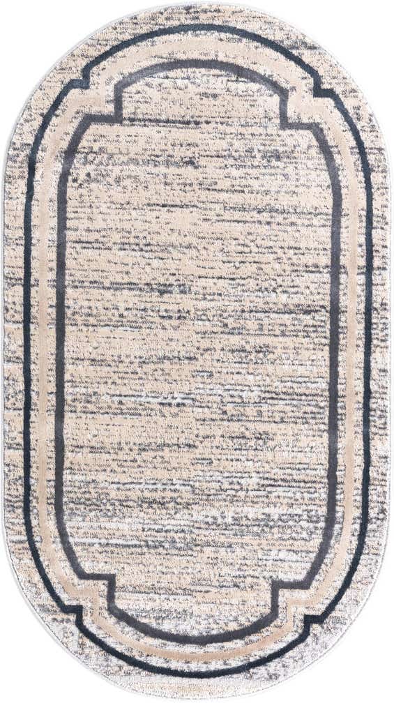 3' x 5' 3 Oasis Oval Rug