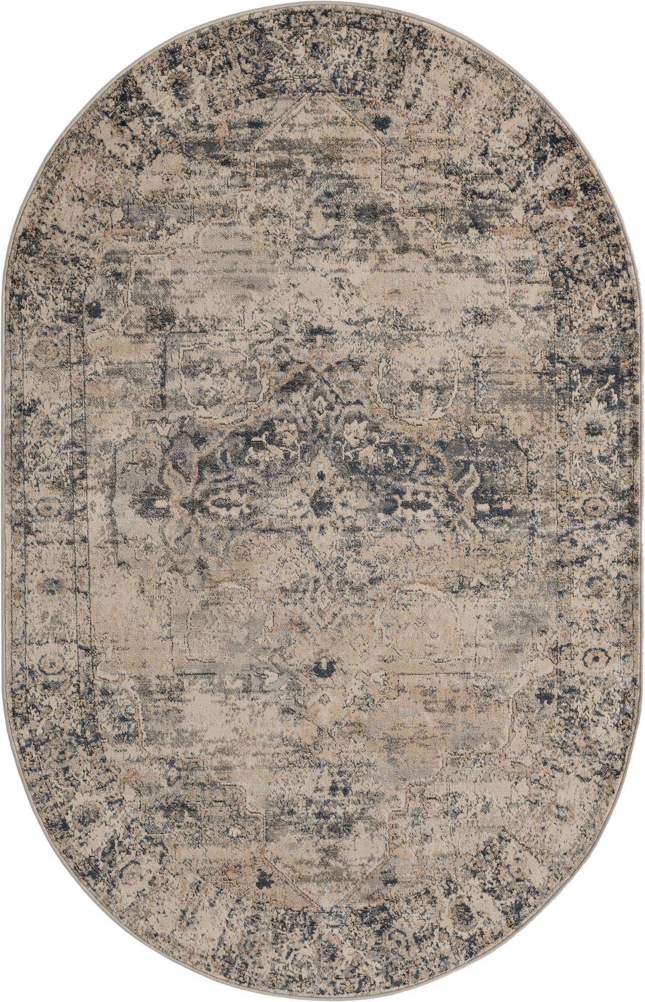 5' 3 x 8' Oregon Oval Rug