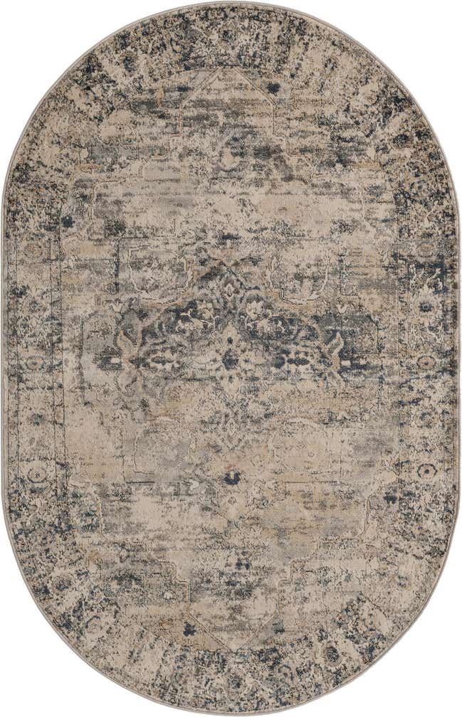 5' 3 x 8' Oregon Oval Rug