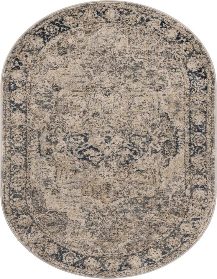 Detail image of 3' 1 x 5' 3 Oregon Oval Rug