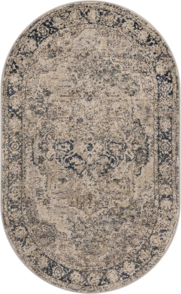 Detail image of 3' 1 x 5' 3 Oregon Oval Rug