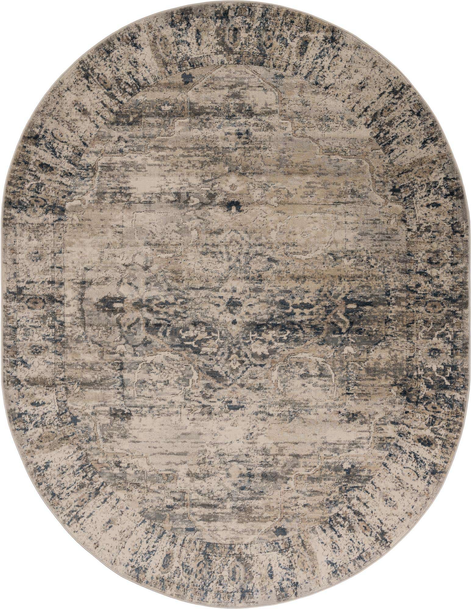 7' 10 x 10' Oregon Oval Rug