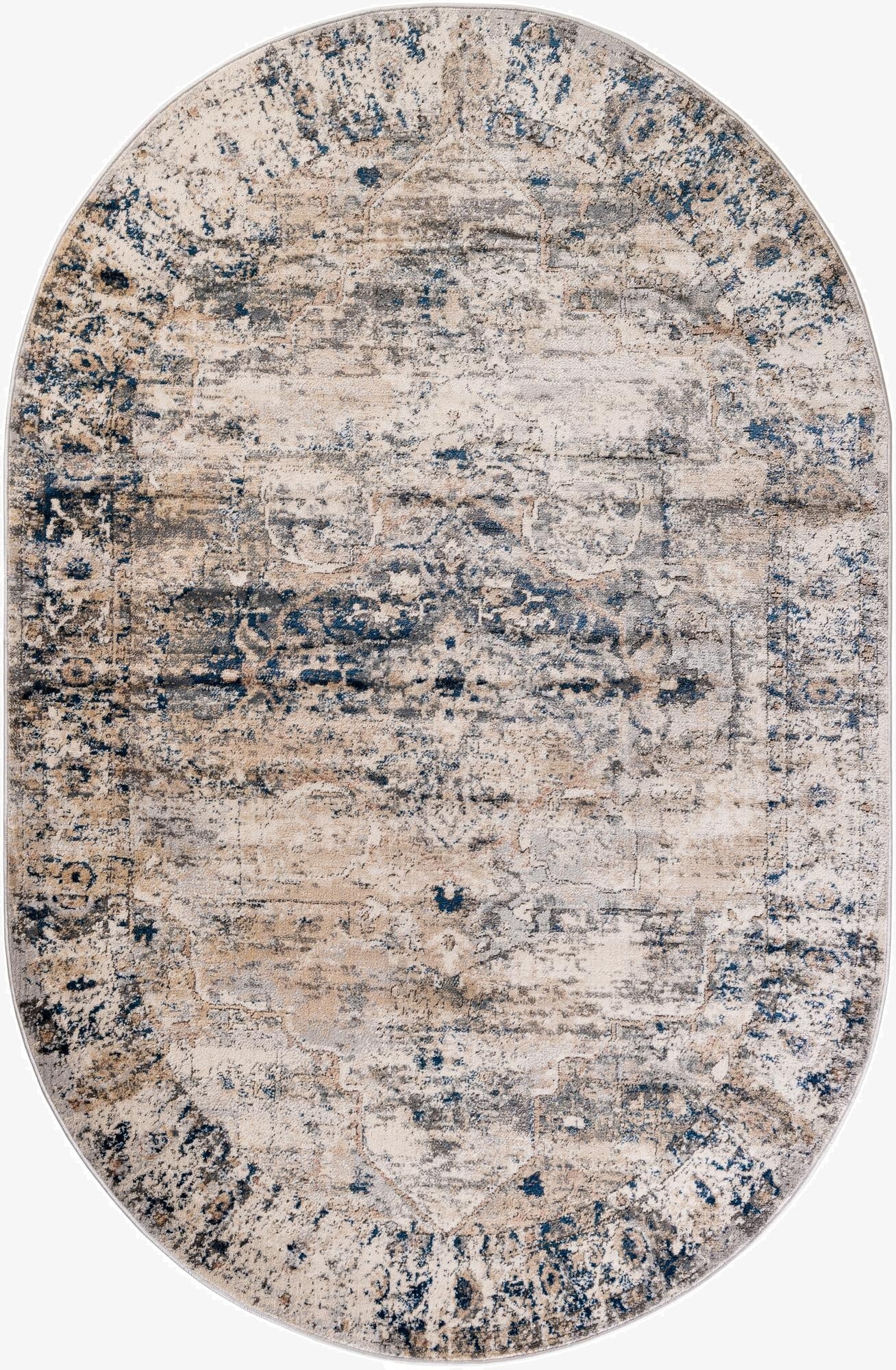 6' 1 x 9' Oregon Oval Rug
