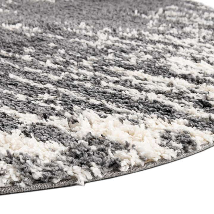 5' 3 x 8' Serenity Shag Oval Rug