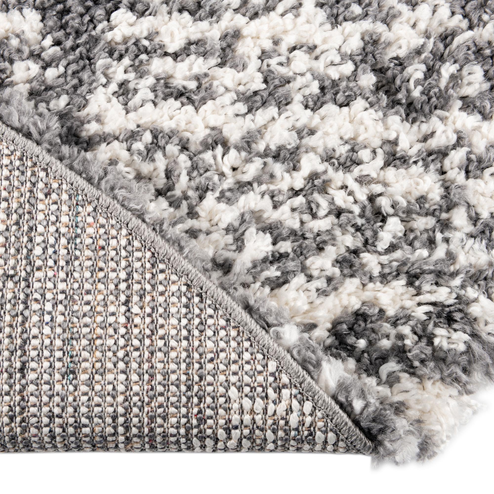 5' 3 x 8' Serenity Shag Oval Rug