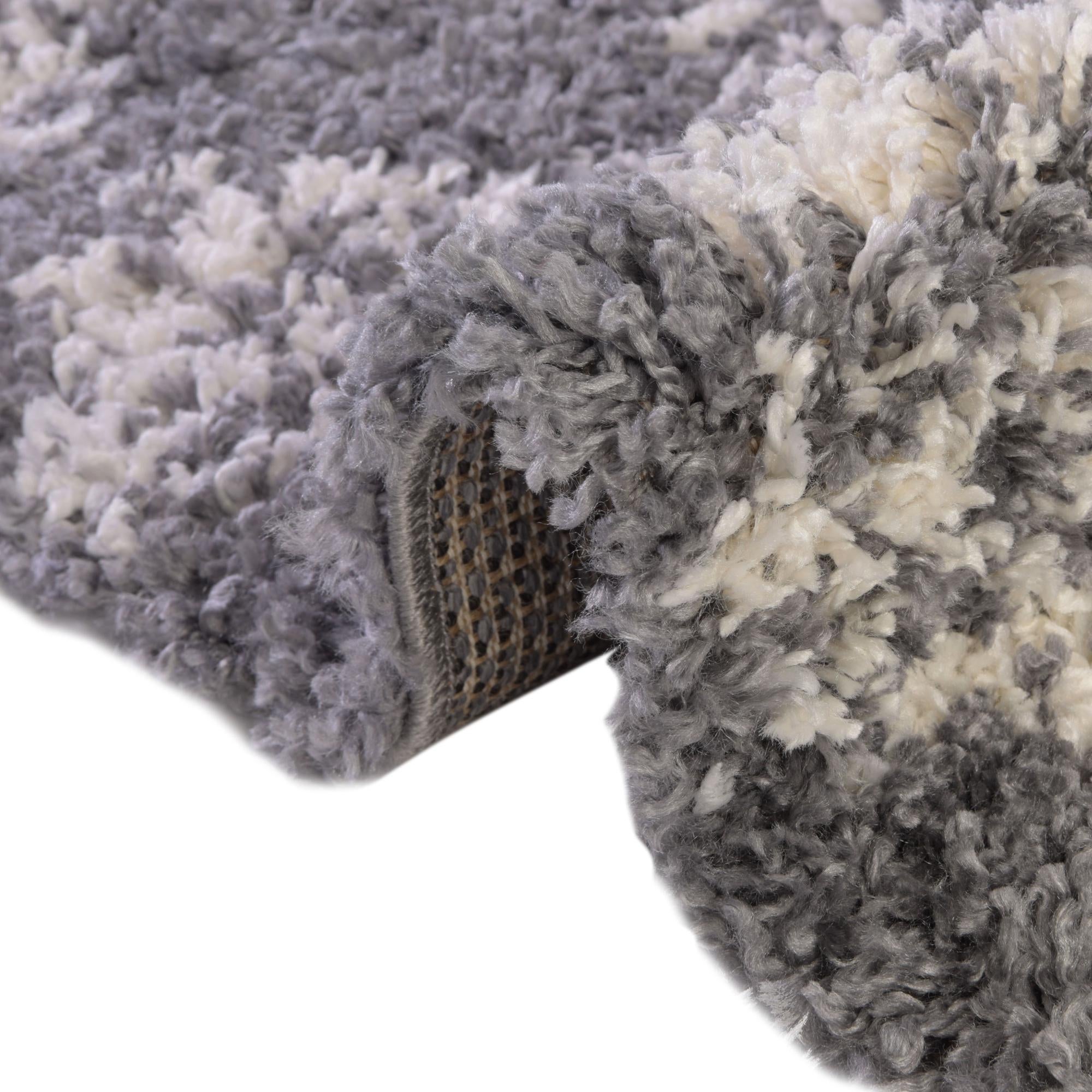 5' 3 x 8' Serenity Shag Oval Rug