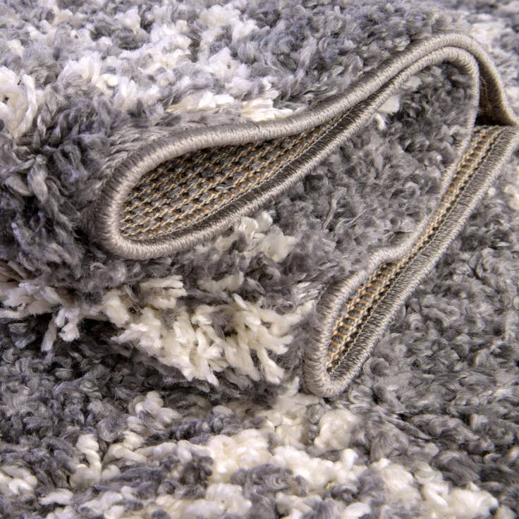 Detail image of 5' 3 x 8' Serenity Shag Oval Rug