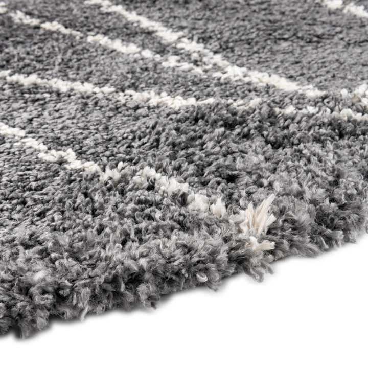 5' 3 x 8' Serenity Shag Oval Rug