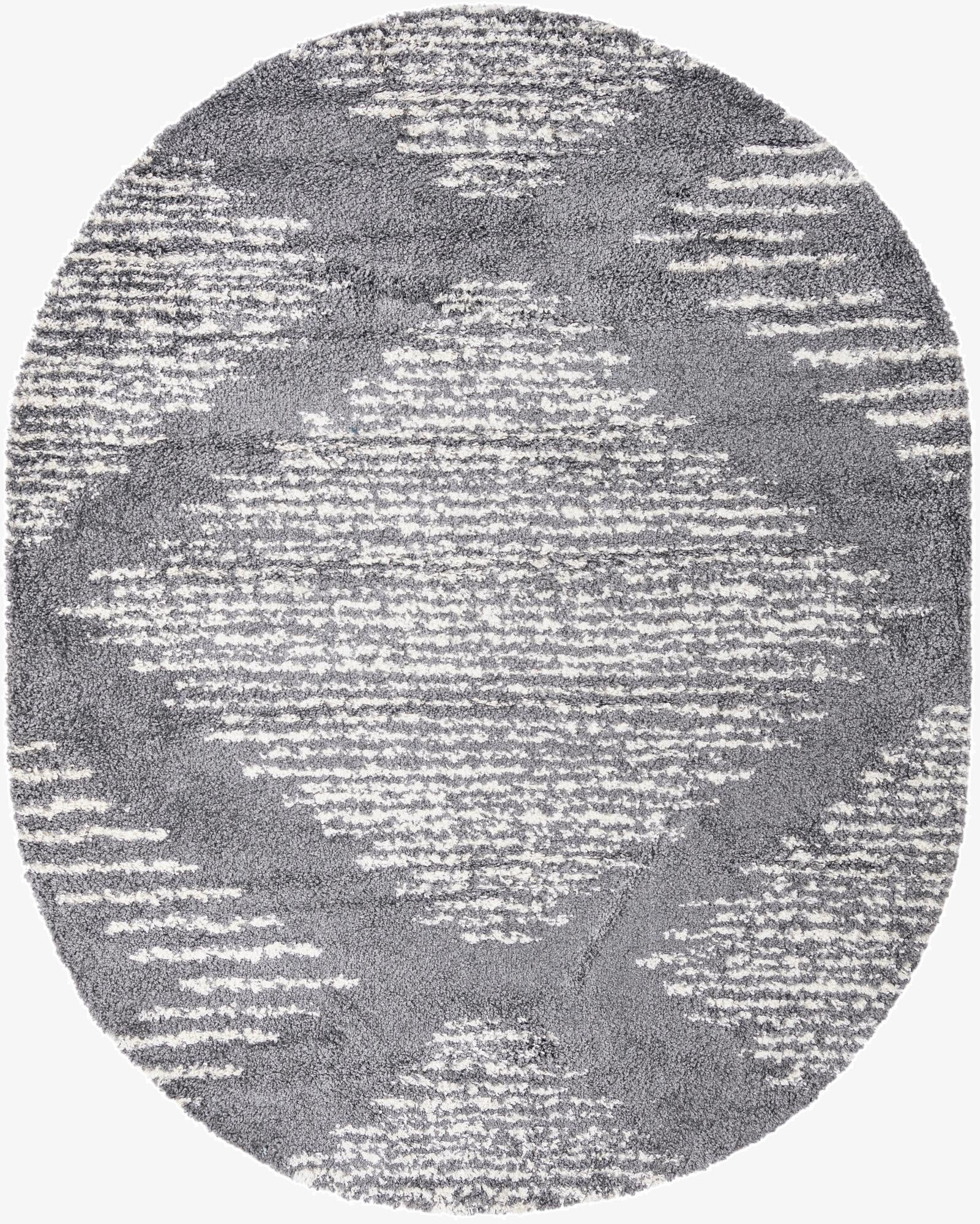 7' 10 x 10' Serenity Shag Oval Rug