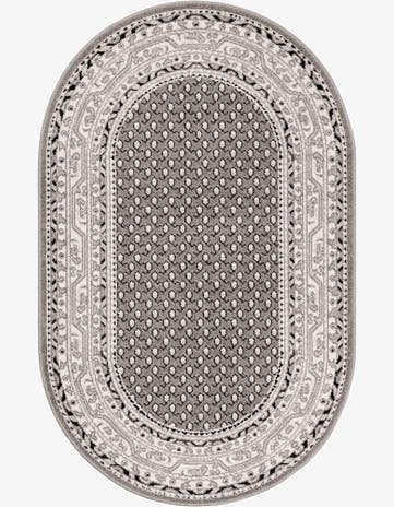 Gray SoHo Oval Rug