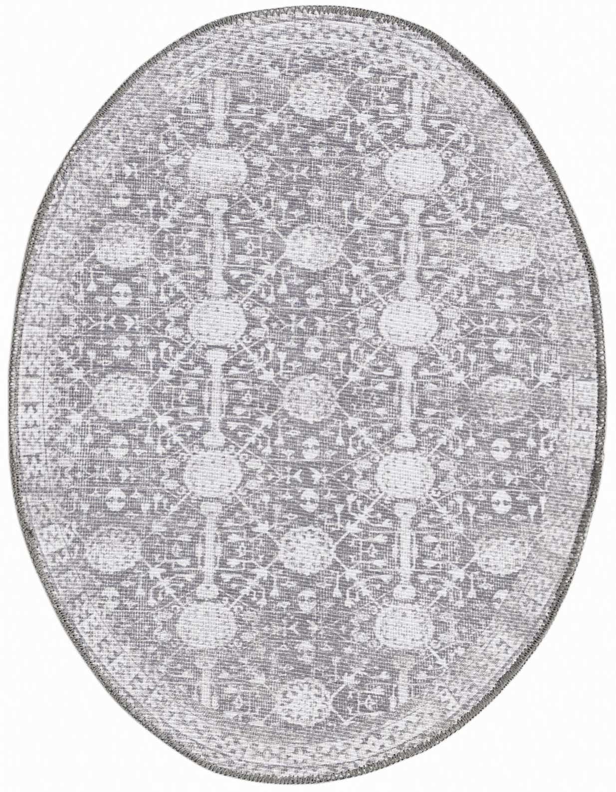2' x 3' Washable Timeless Oval Rug
