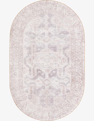 Gray Timeless Oval Rug