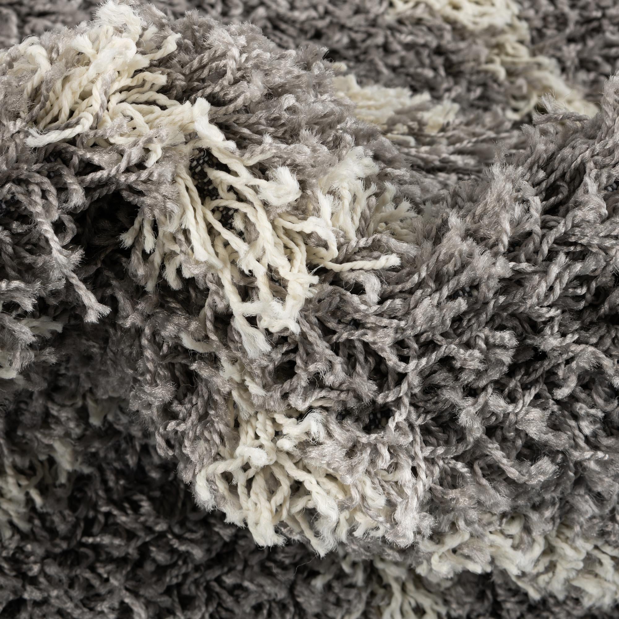 7' 10 x 10' Trellis Shag Oval Rug