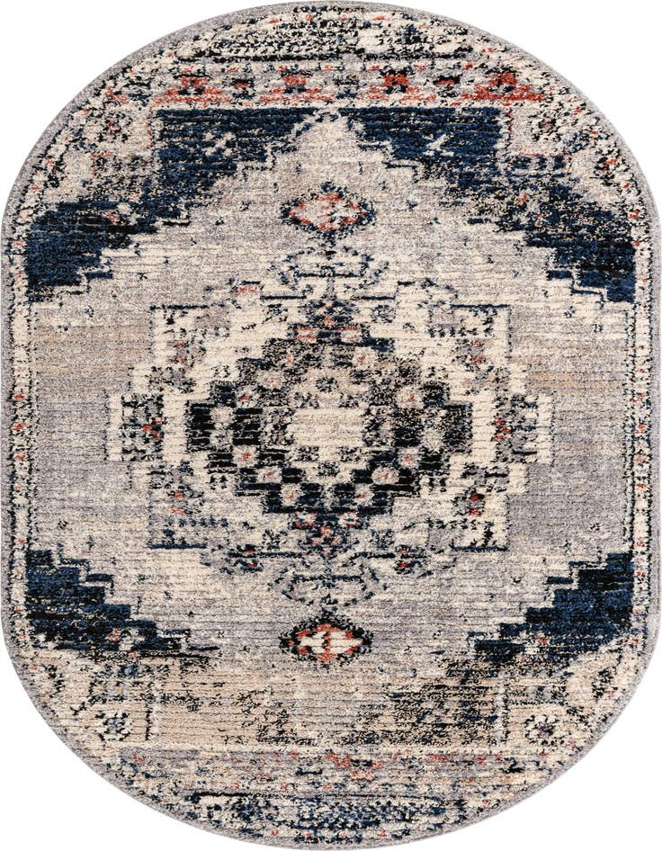 Detail image of 5' x 8' Tucson Oval Rug
