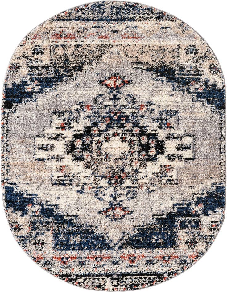 Detail image of 4' x 6' Tucson Oval Rug