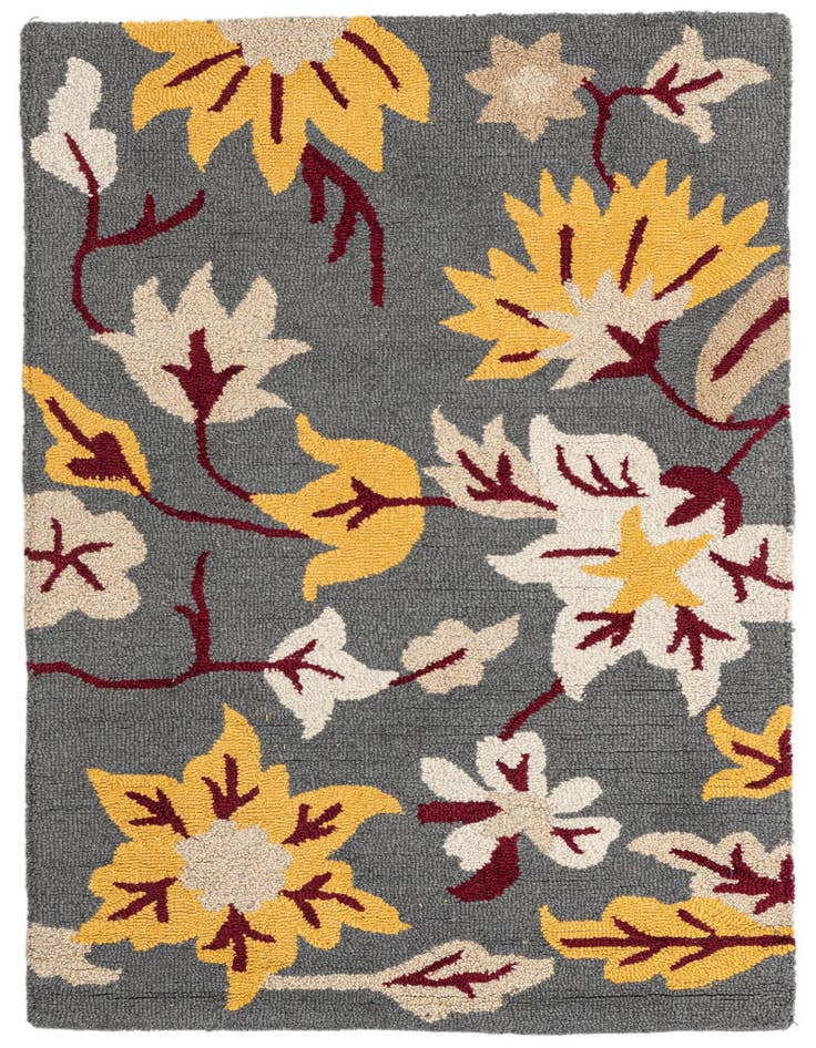 Detail image of 3' x 4' 10 Agra Rug