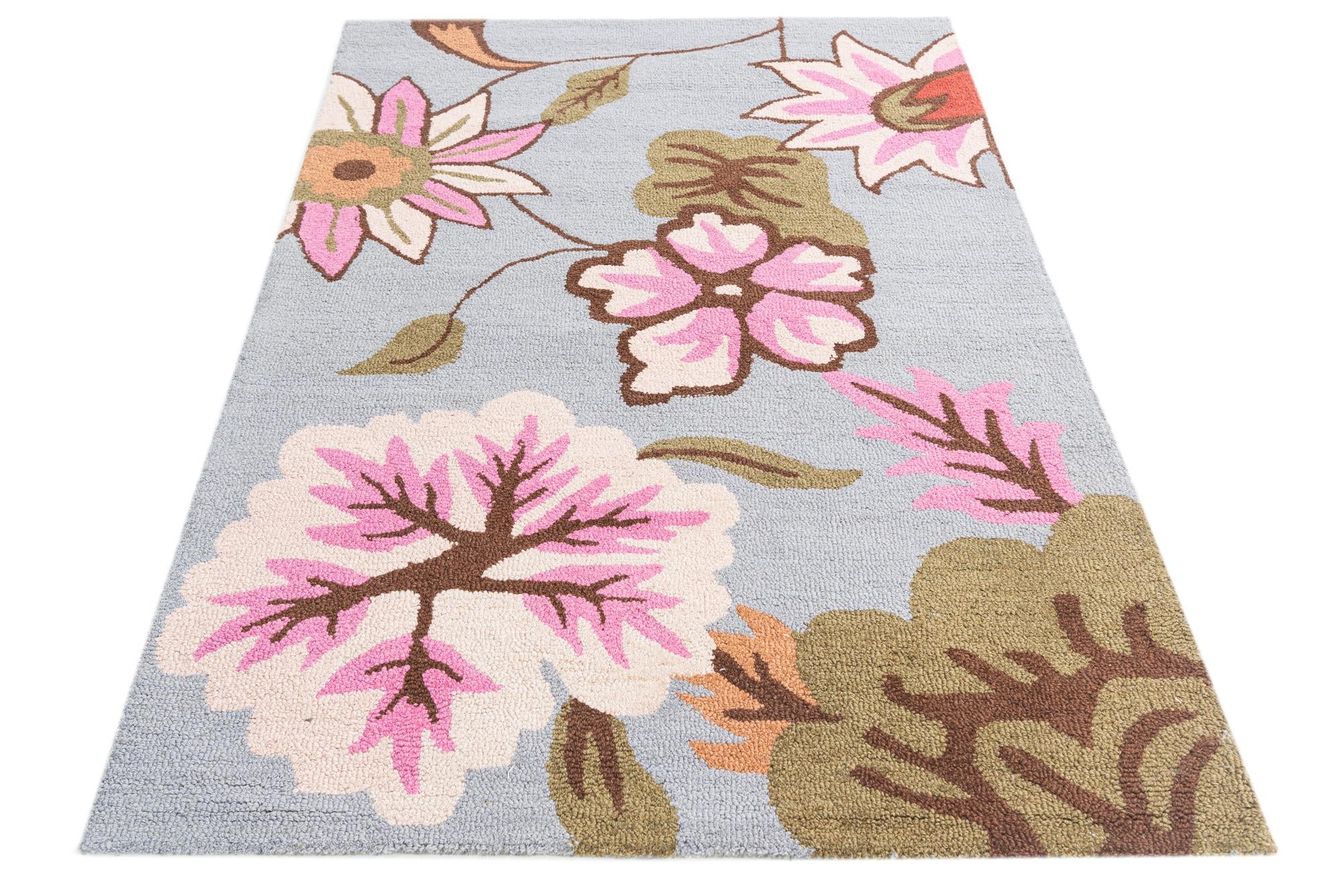 4' x 5' 10 Agra Rug