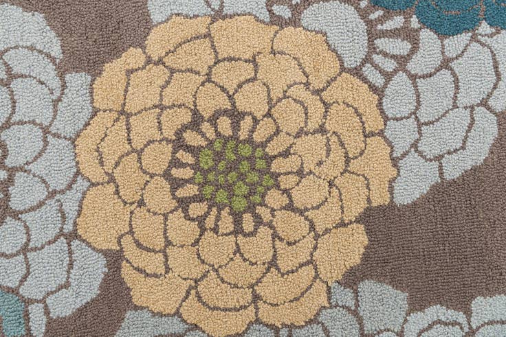 Detail image of 5' x 7' 1 Agra Rug
