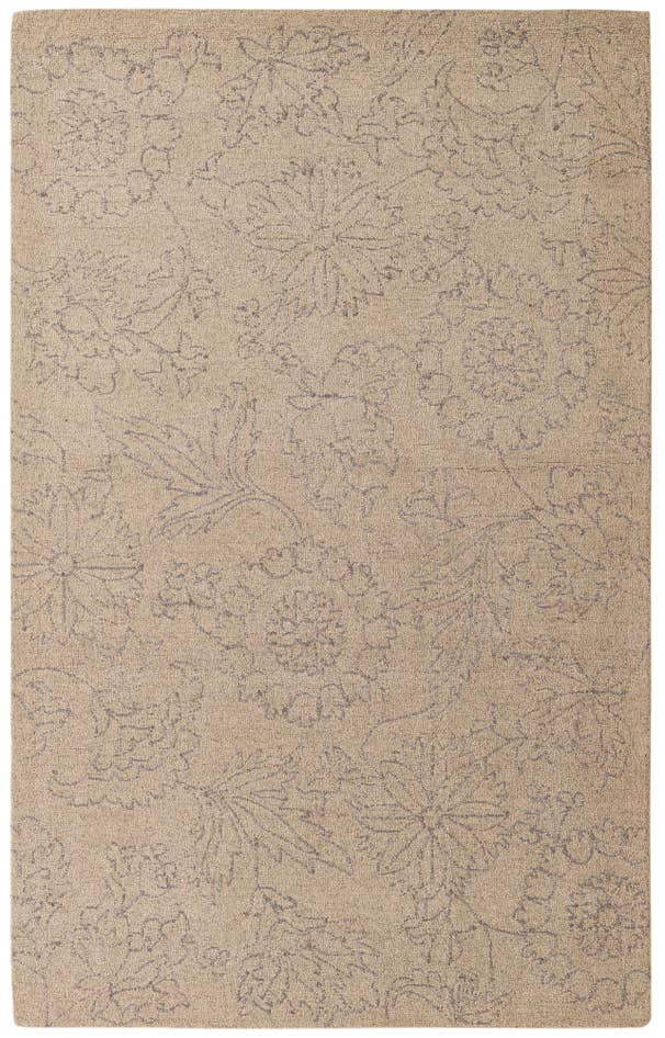 Detail image of 5' x 7' 10 Agra Rug