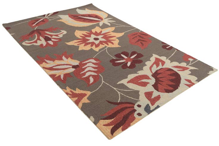 Detail image of 5' 1 x 8' 1 Agra Rug