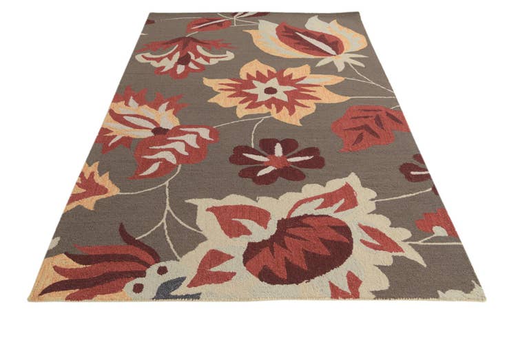 Detail image of 5' 1 x 8' 1 Agra Rug