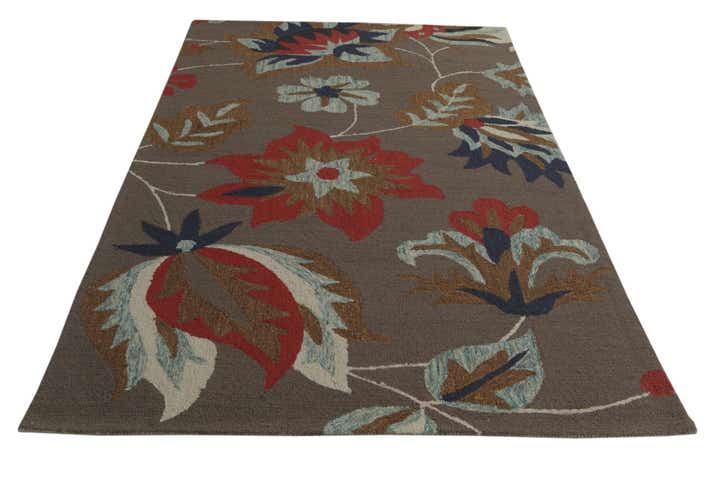 5' 1 x 8' Agra Wool Rug