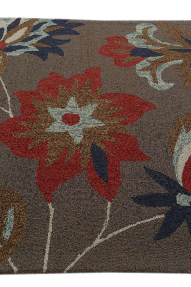 5' 1 x 8' Agra Wool Rug