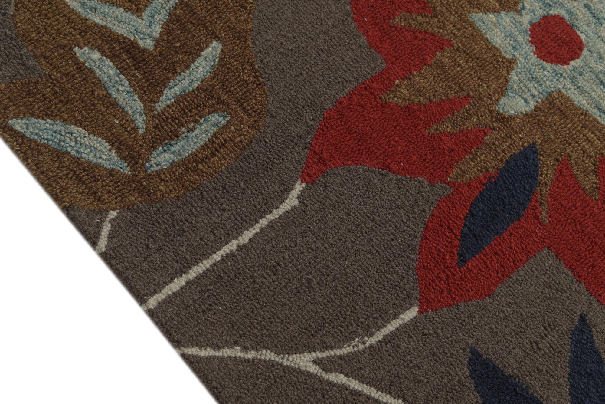 5' 1 x 8' Agra Wool Rug
