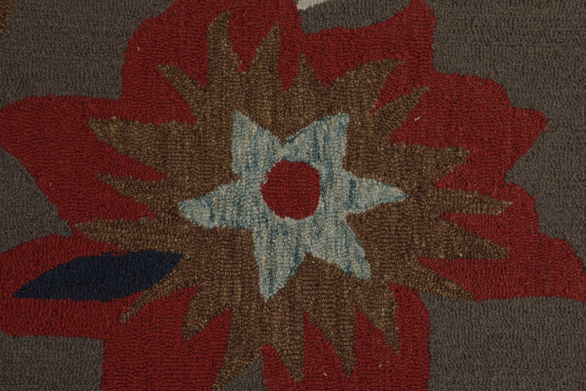 5' 1 x 8' Agra Wool Rug