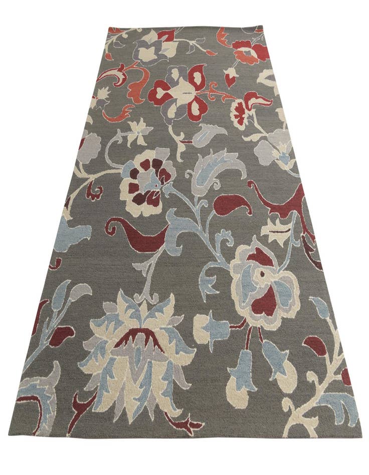 Detail image of 6' x 9' Agra Wool Rug