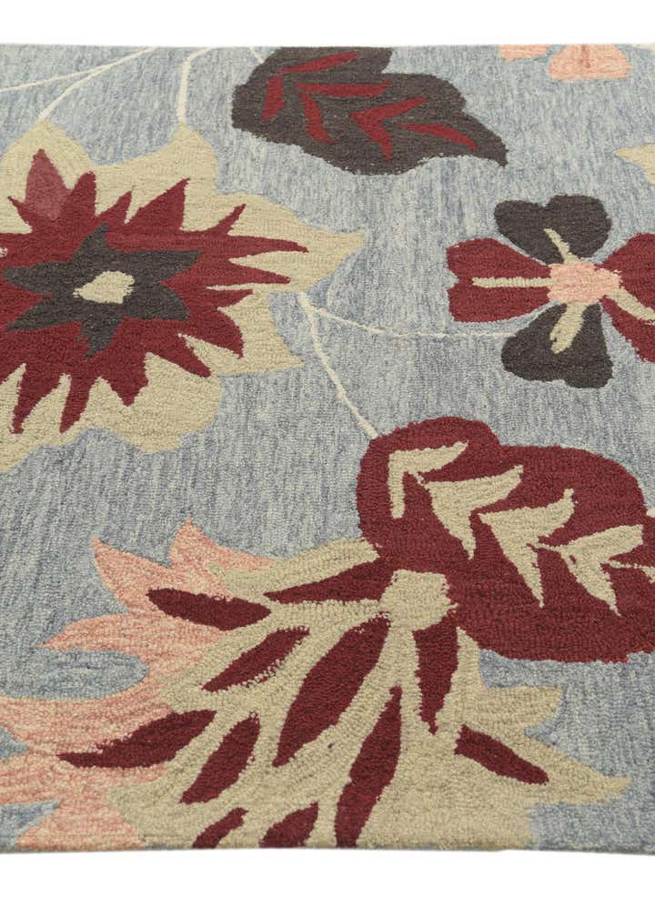5' 1 x 8' Agra Wool Rug