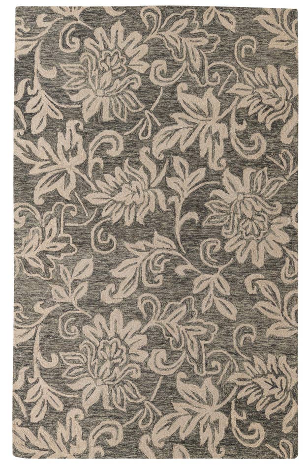 Detail image of 5' 1 x 8' Agra Wool Rug