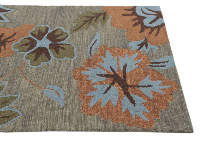 4' x 6' Agra Wool Rug